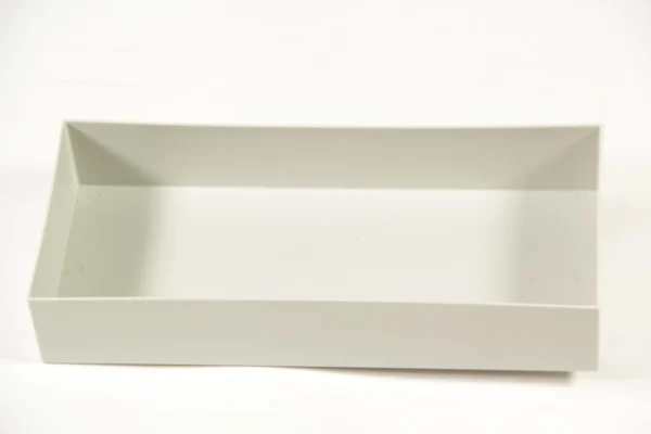 Vandbakke (plast), set forfra
