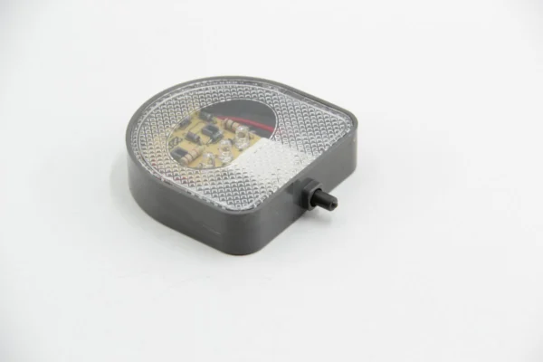 LED-lys, set forfra
