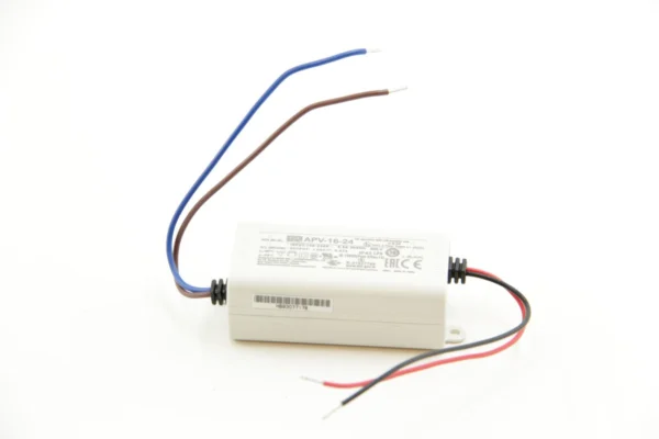 Strømforsynings-LED 24 V, set forfra