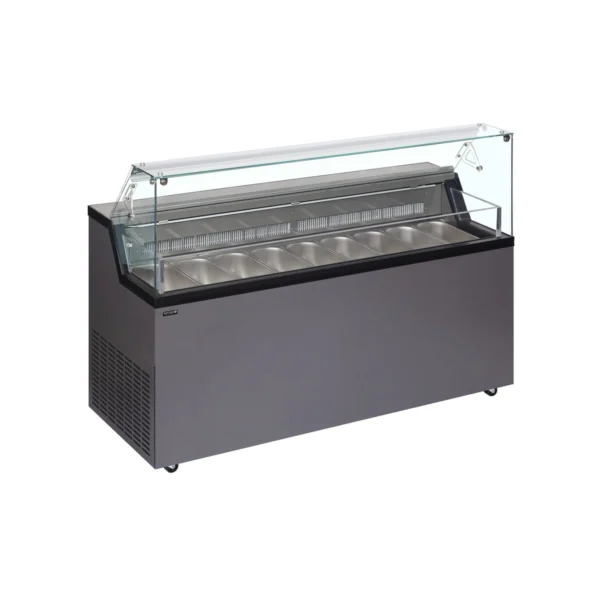 Isdisk / Scoop ice fryser MIRABELLA 9, set forfra