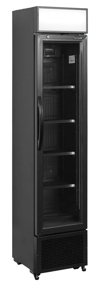 Flaskekøleskab FSC175H BLACK, set forfra