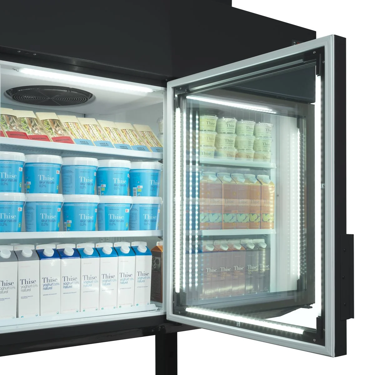 Displayfryser/køler, væg MTF210B, billede 3
