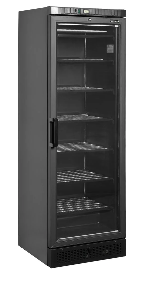 Sort displayfryser UFSC371G Black, set forfra