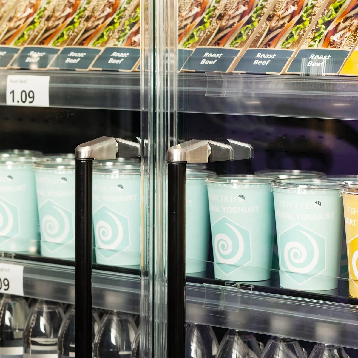 Multideck køler til supermarked Galaxy+ GP14FGD Maxi Black, billede 4