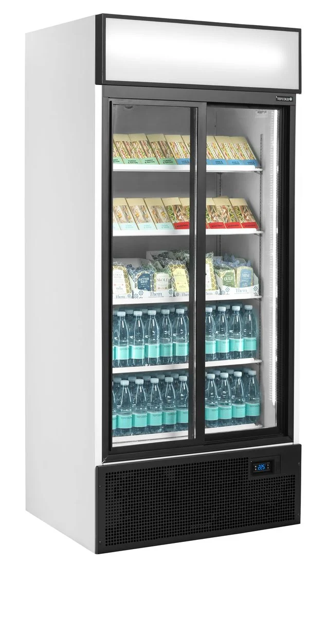 2-dørs displaykøler med lystop FSC891S, billede 2