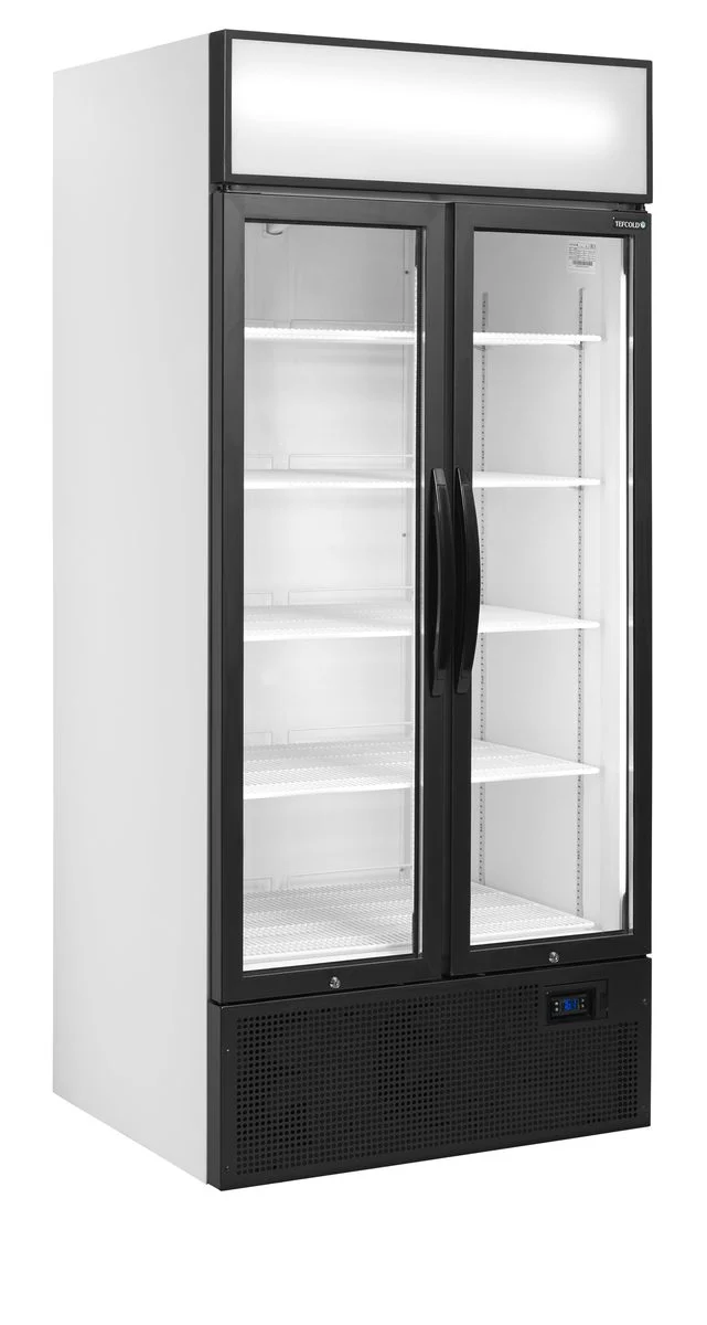 2-dørs displaykøler med lystop FSC891H
