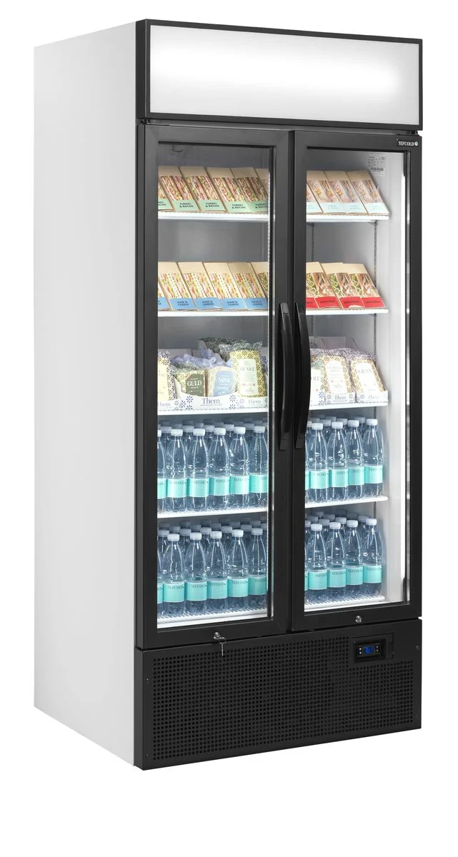 2-dørs displaykøler med lystop FSC891H, billede 2