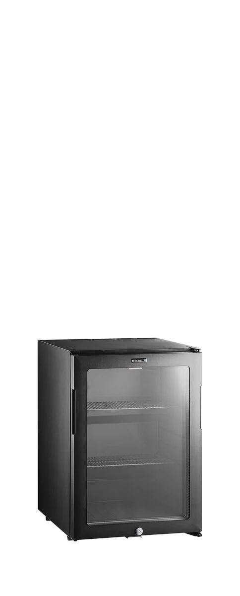 Sort minibar TM44G-1, set forfra