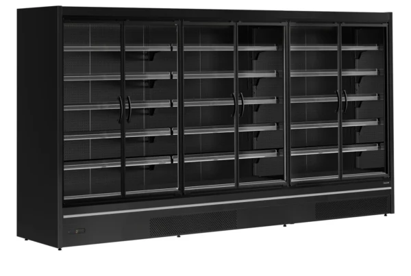 Multideck køler til supermarked MDCA3750HB, set forfra