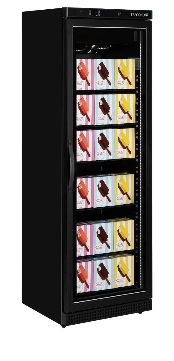 Displayfryser UF400VGB, set forfra
