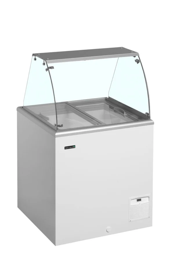 Isdisk / Scoop ice fryser IDA200-W1+, set forfra