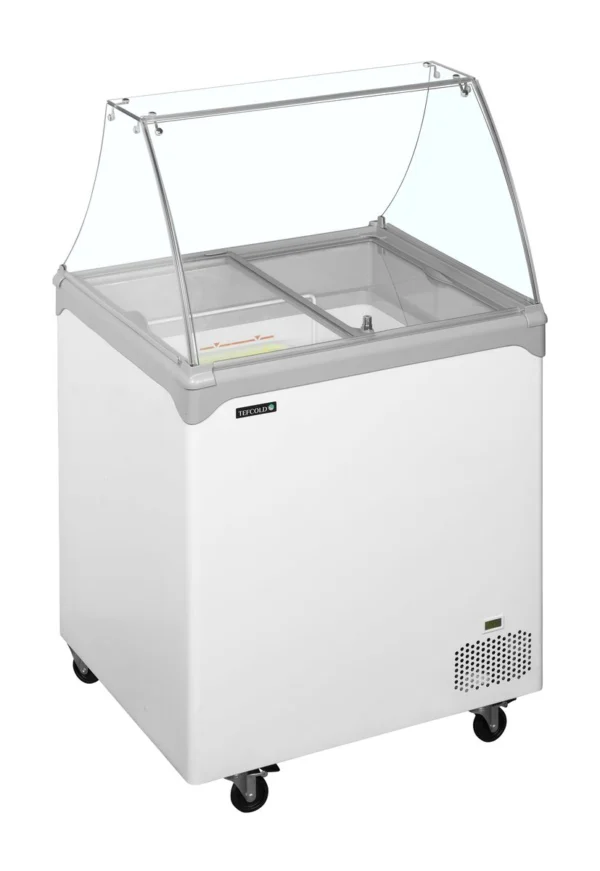 Isdisk / Scoop ice fryser NIC202SC-SO, set forfra