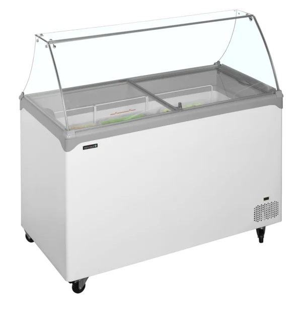 Isdisk / Scoop ice fryser NIC402SC-SO, set forfra
