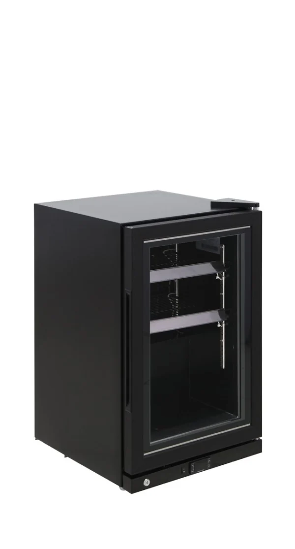 Displayfryser, Bordmodel UDB-F500V-BB1, set forfra