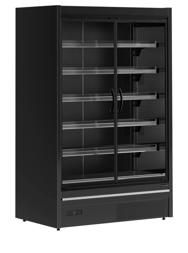 Multideck køler til supermarked MDCB1250HB, set forfra