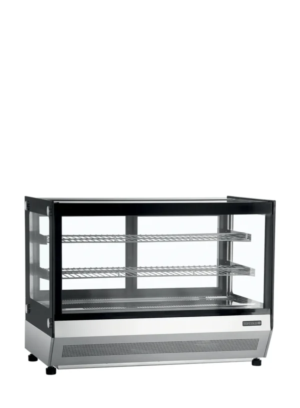 Display-kølemontre LCT900F/BLACK, set forfra