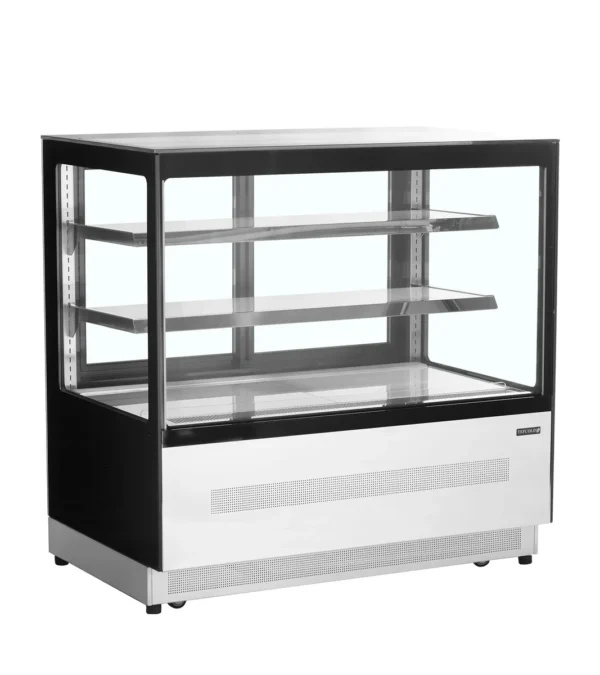 Display-kølemontre LPD1200F/BLACK, set forfra