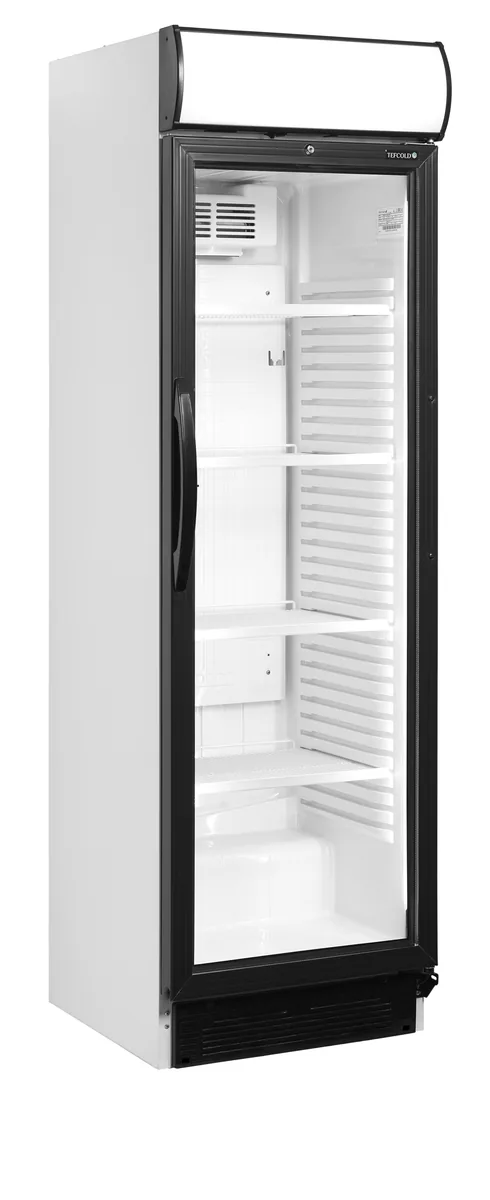 Flaskekøleskab CEV425CP 2 LED, set forfra