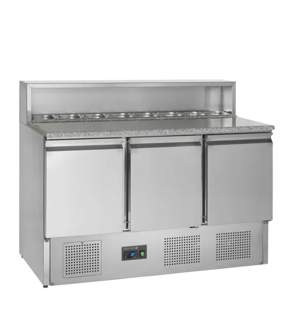 Rustfri Pizzabord GN1/1 PT930, set forfra