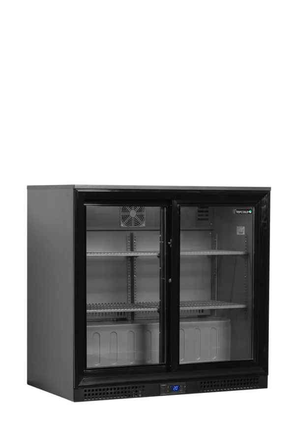 Backbar / Bar køleskab DB202S, set forfra